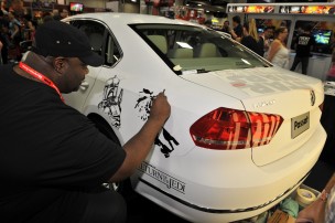 Ken Lashley on star wars car