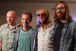 Charlie, Davey and Jesse of The Johnstone Band