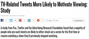 tv related tweets