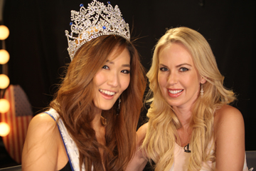 Allison Kim, 1st runner-up Miss West Coast and Tara Rice