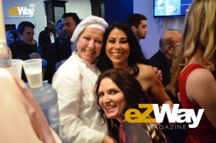 Chef Anina, Jacky Melikian, and Tehrah