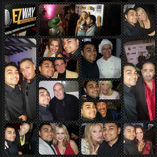 Star-studded event launching the brand new #EZWayApp made by Manny Lopez