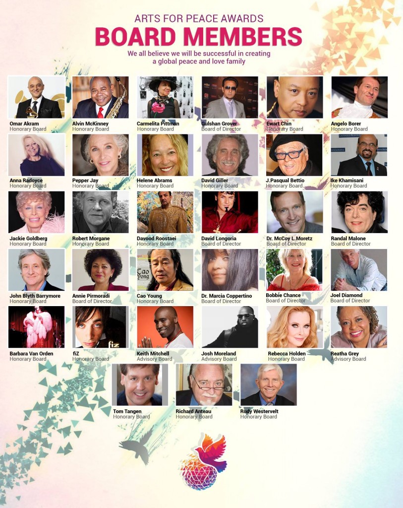 Arts for Peace Board Members