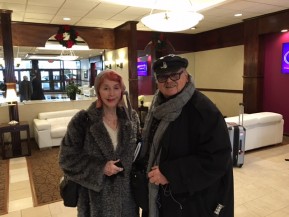 cantor Estherleon and J. Pasqual Bettio at Pre-Summit