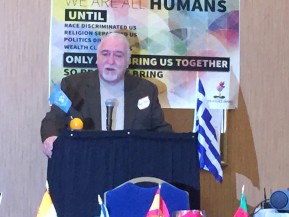 Richard Anteau speaking at Pre-Summit