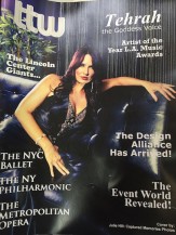 Tehrah on cover of TTW